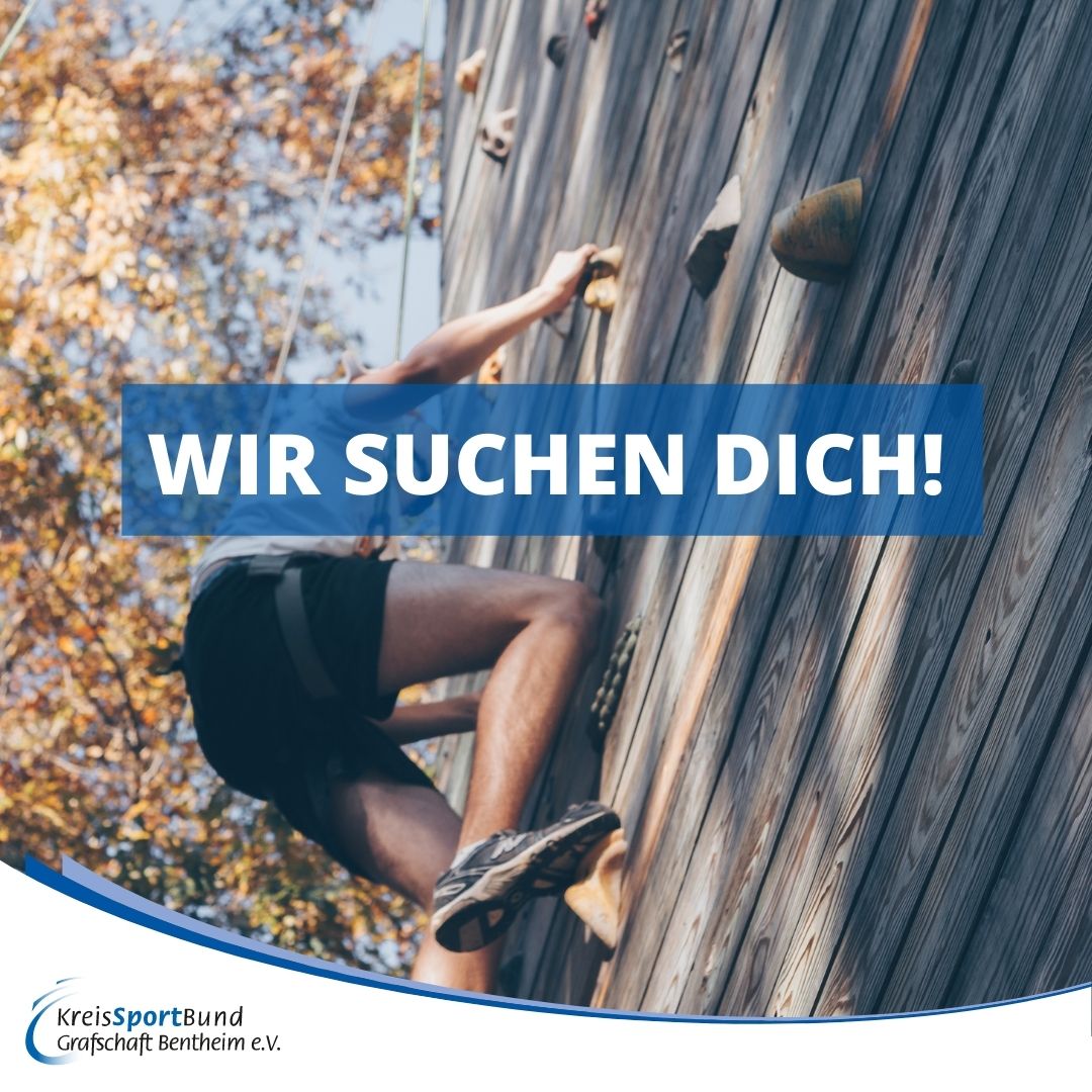 Betreuer:innen für das Kletterteam gesucht
